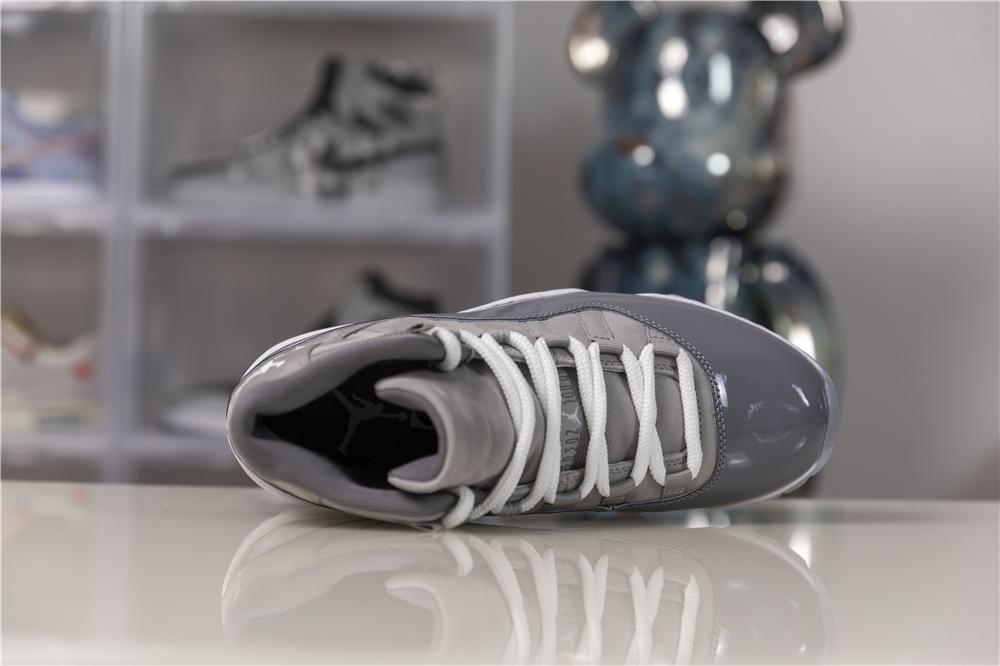 PK GOD Air Jordan 11 cool grey retail materials ready to ship